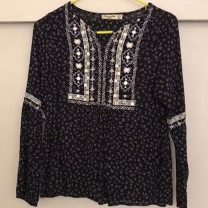 Abercrombie Kids navy blouse